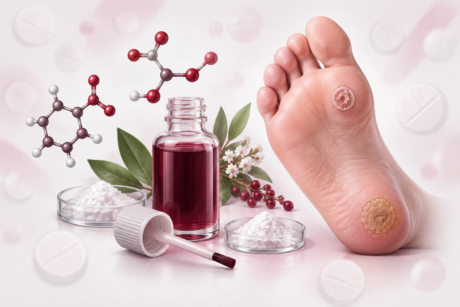 كولوديون،حمض اللبنيك،حمض الساليسيليك | collodions, dl-lactic acid, salicylic acid