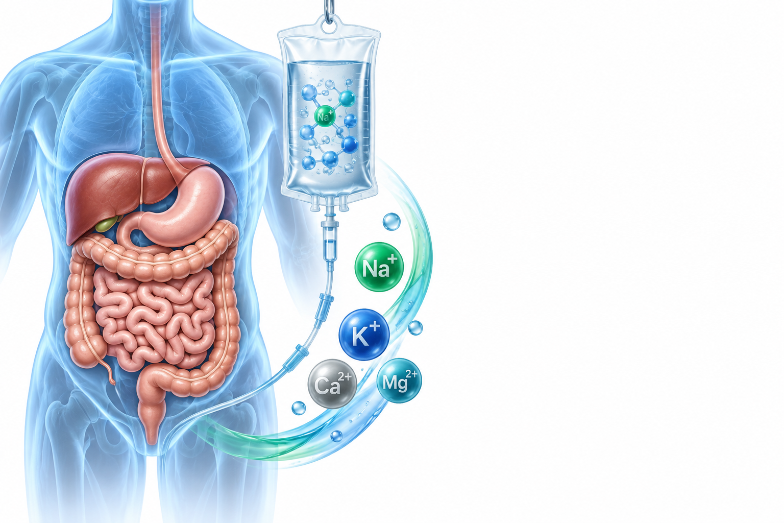 محلول التغذية بالحقن مع الإلكتروليتات | Parenteral Nutrition Solution W Electrolytes — رسم توضيحي لفئة اضطراب الكهارل