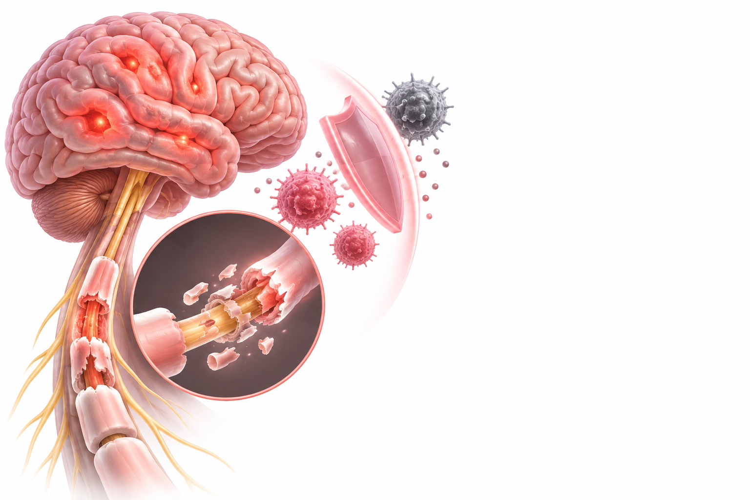 بريدنيزون | Prednisone — رسم توضيحي لفئة تصلب متعدد