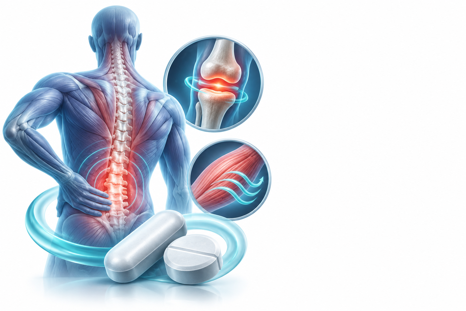ايبوبروفين ، ميثوكاربامول | ibuprofen, methocarbamol — رسم توضيحي لفئة آلام برقية