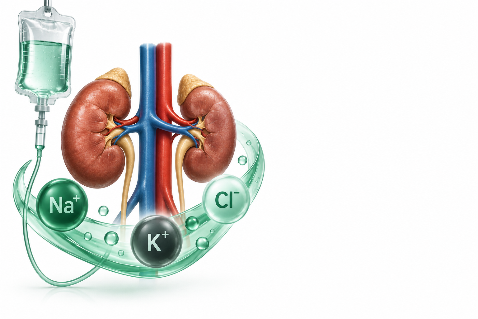 كلوريد البوتاسيوم، كلوريد الصوديوم | POTASSIUM CHLORIDE, SODIUM CHLORIDE — رسم توضيحي لفئة توازن الكهارل