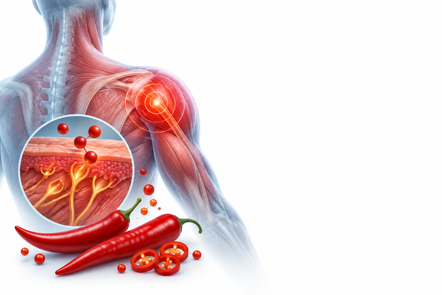 كابسيسين | Capsaicin — رسم توضيحي لفئة فرط الإجهاد
