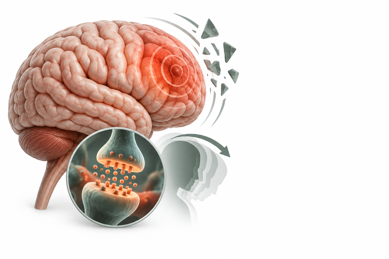 باروكسيتين | Paroxetine — رسم توضيحي لفئة ارتجاج الدماغ