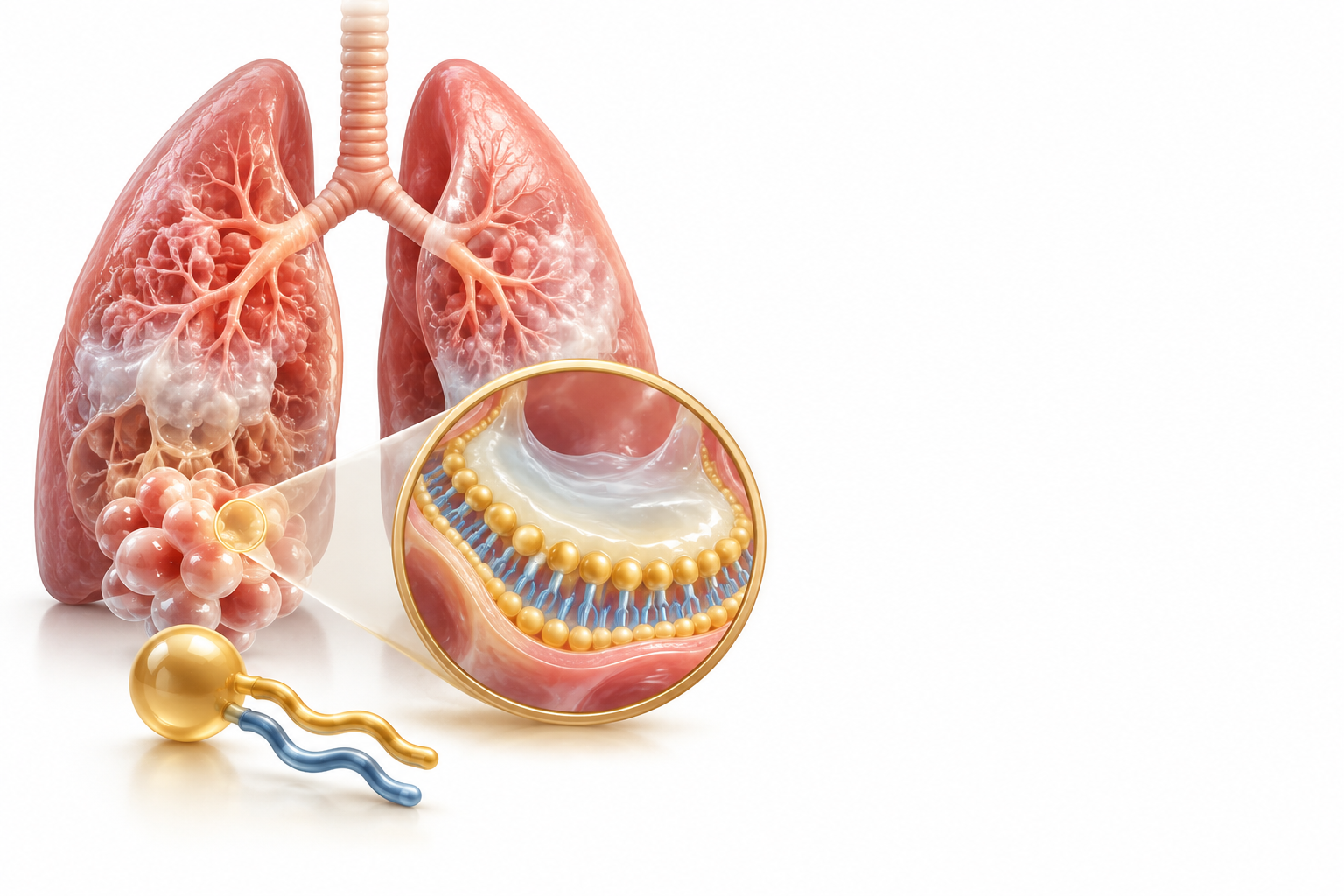فوسفوليبيد | Phospholipids — رسم توضيحي لفئة متلازمة الضائقة التنفسية الحادة