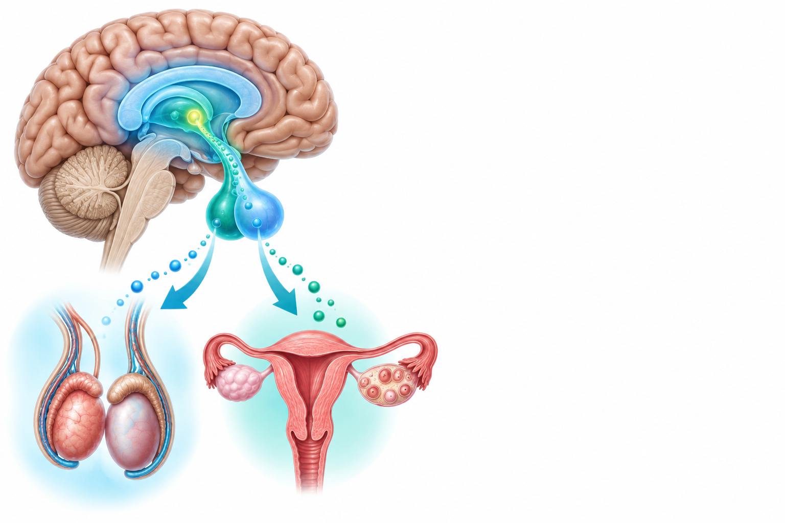 غوناددوريلين | Gonadorelin — رسم توضيحي لفئة ناقص موجهة الغدد التناسلية