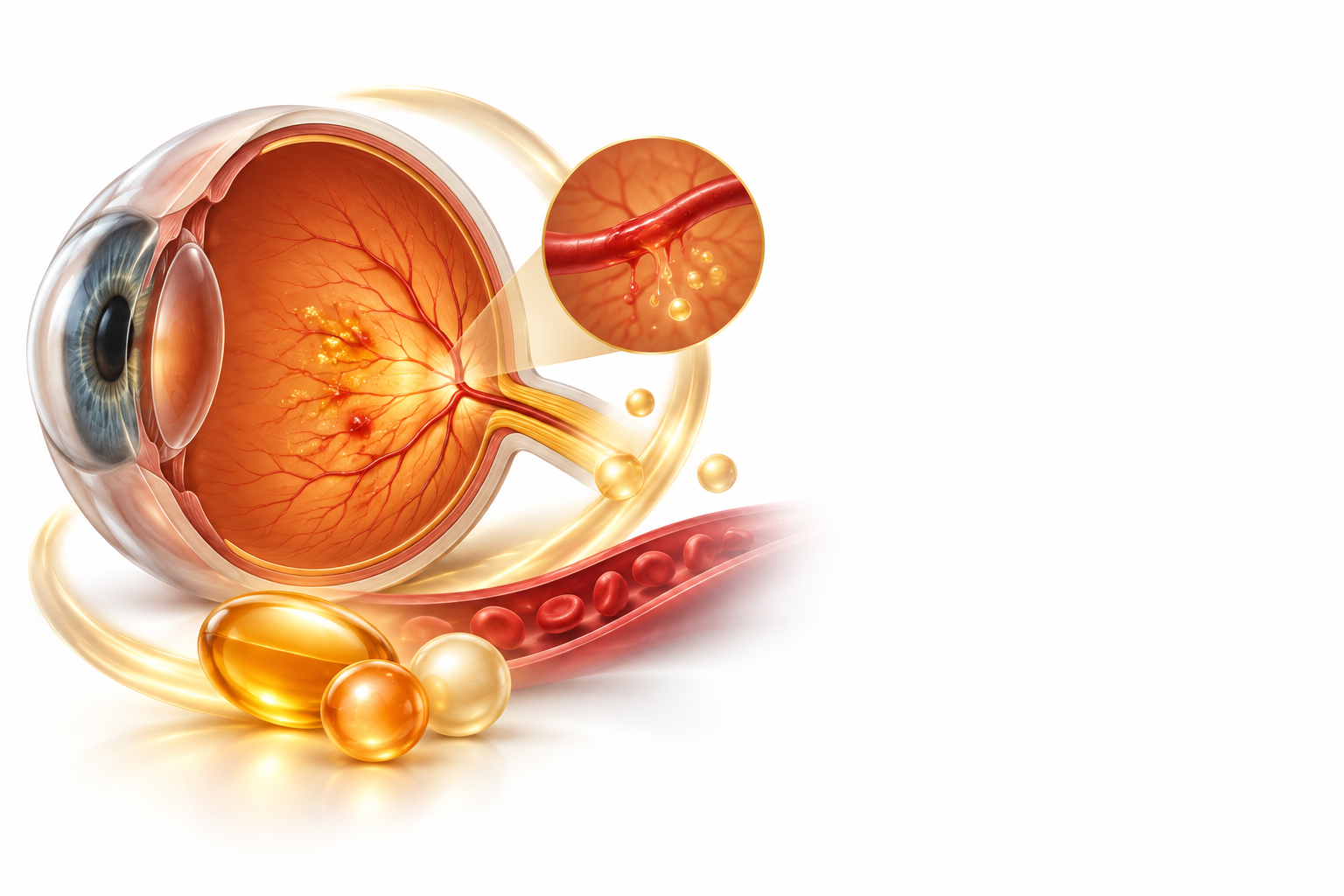 حمض الفوليك مع فيتامين ب6 مع فيتامين ب12 | vitamin b6 (pyridoxine), vitamin b12 (cyanocobalamin), folic acid — رسم توضيحي لفئة اعتلال الشبكية السكري