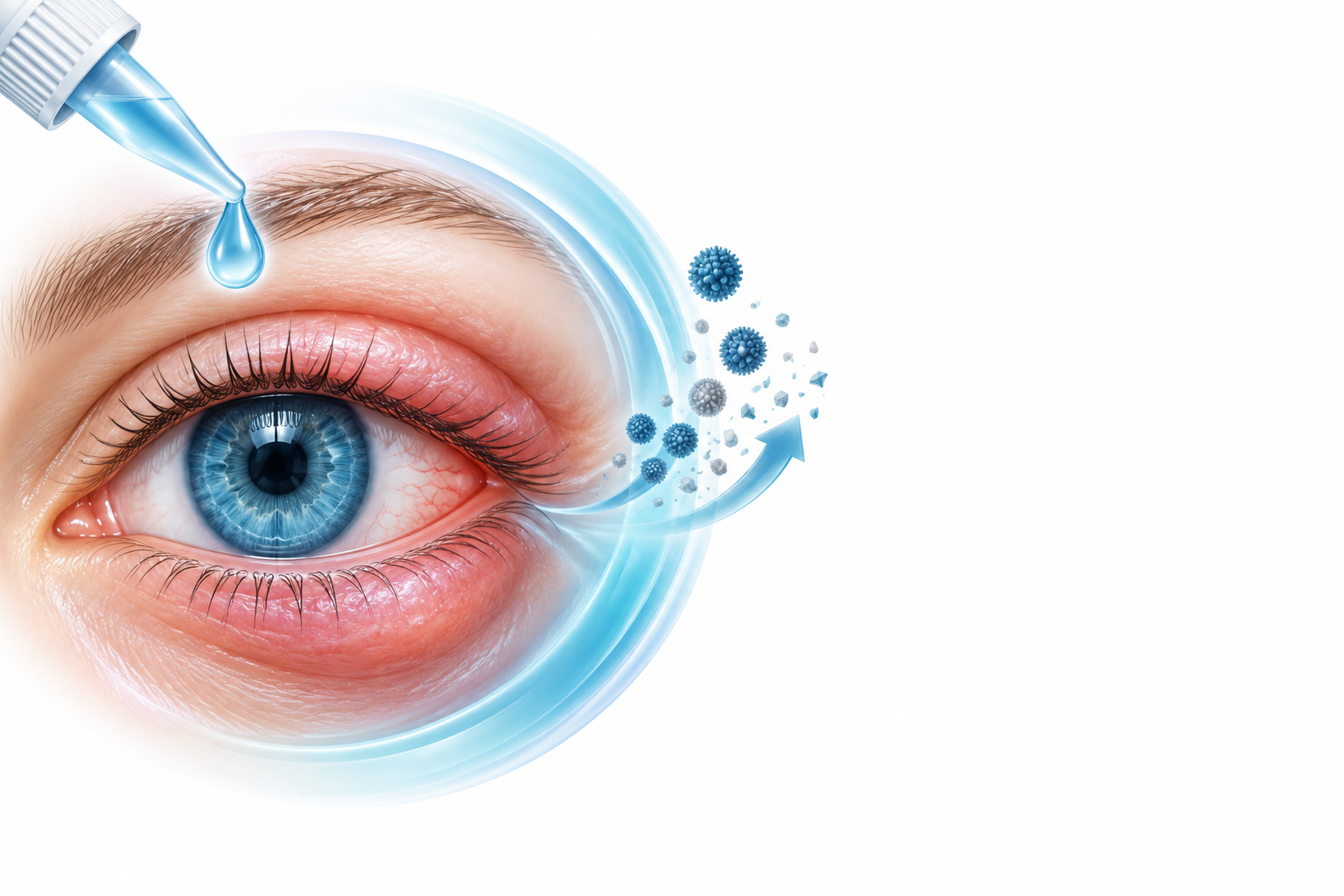 ثنائي الفلوبريدنات | difluprednate — رسم توضيحي لفئة تورم العين