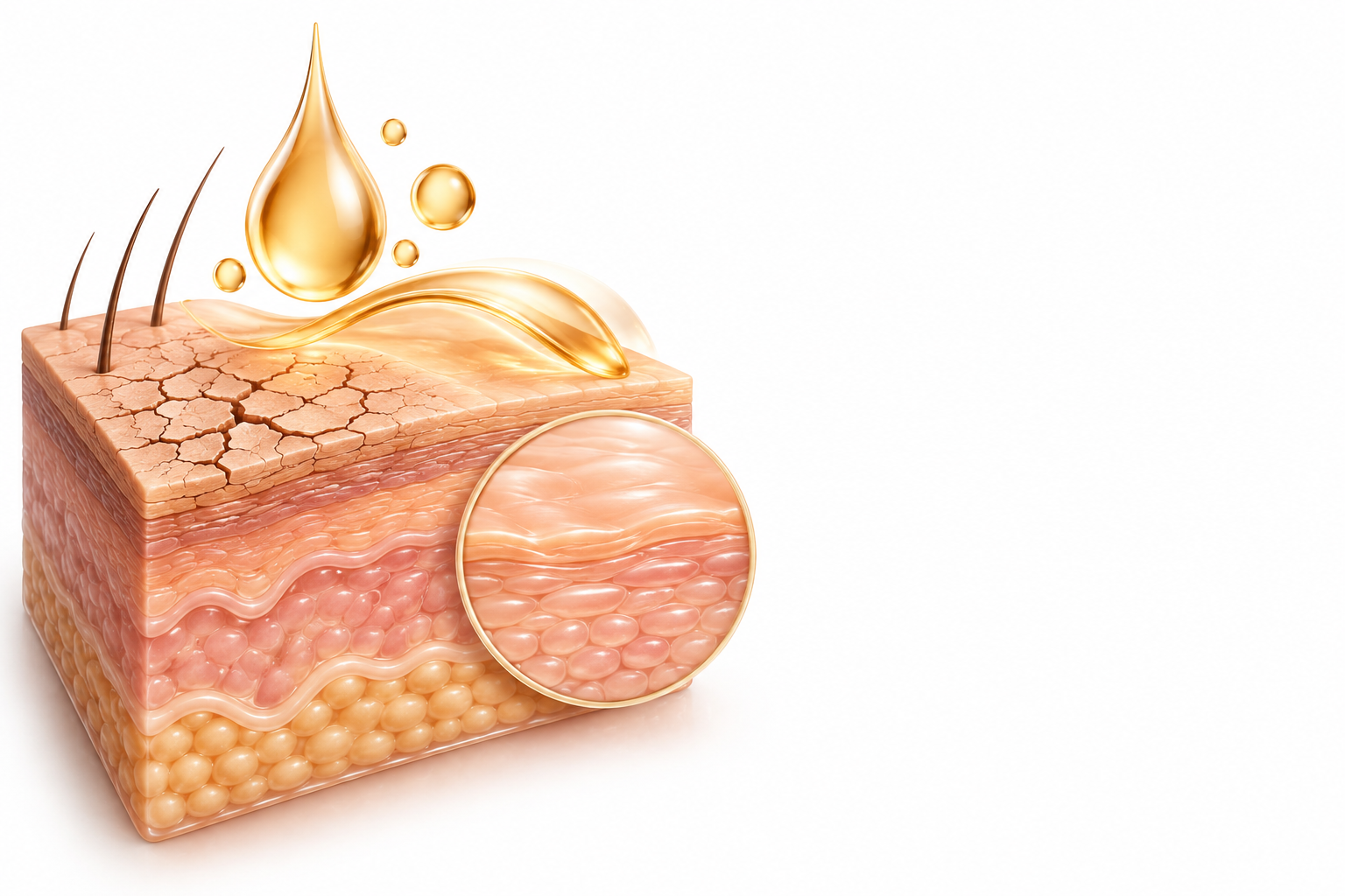 سيتريميد،جليسرول،بانثينول،زيت برافين | cetrimide, glycerol, panthenol, paraffin oil — رسم توضيحي لفئة جفاف الجلد