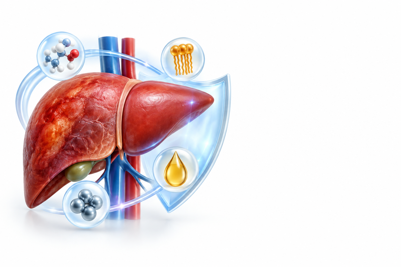 سيستين، فيتامين ه ، سيلينيوم، الفسفورية | cysteine, phospholipids, selenium, vitamin e — رسم توضيحي لفئة التهاب الكبد
