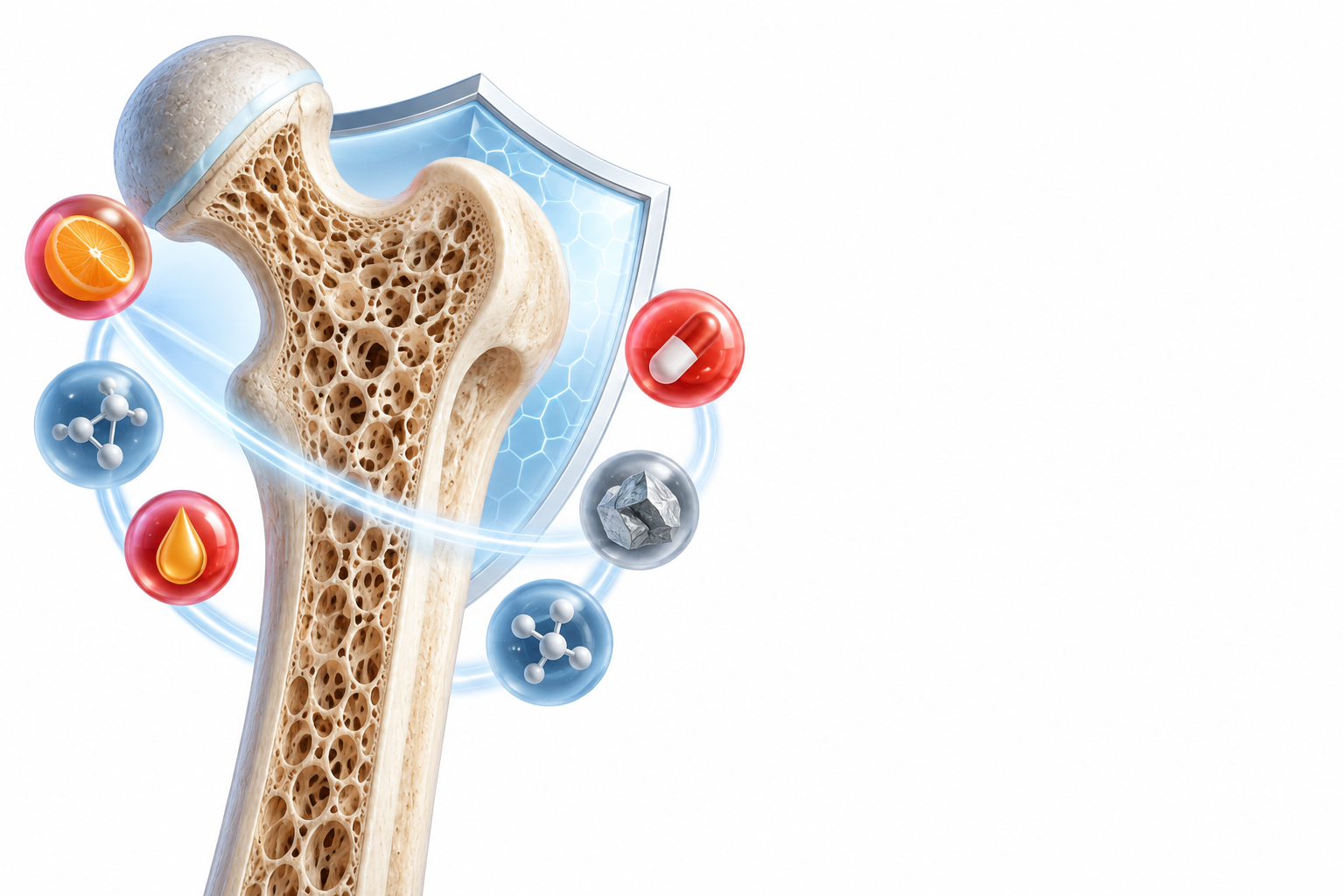 فيتامين سي، فيتامين ب3، ريتنول، سيلينيوم، فيتامين إي، زنك | ascorbic acid, nicotinamide, retinol, selenium, vitamin e, zinc — رسم توضيحي لفئة هشاشة
