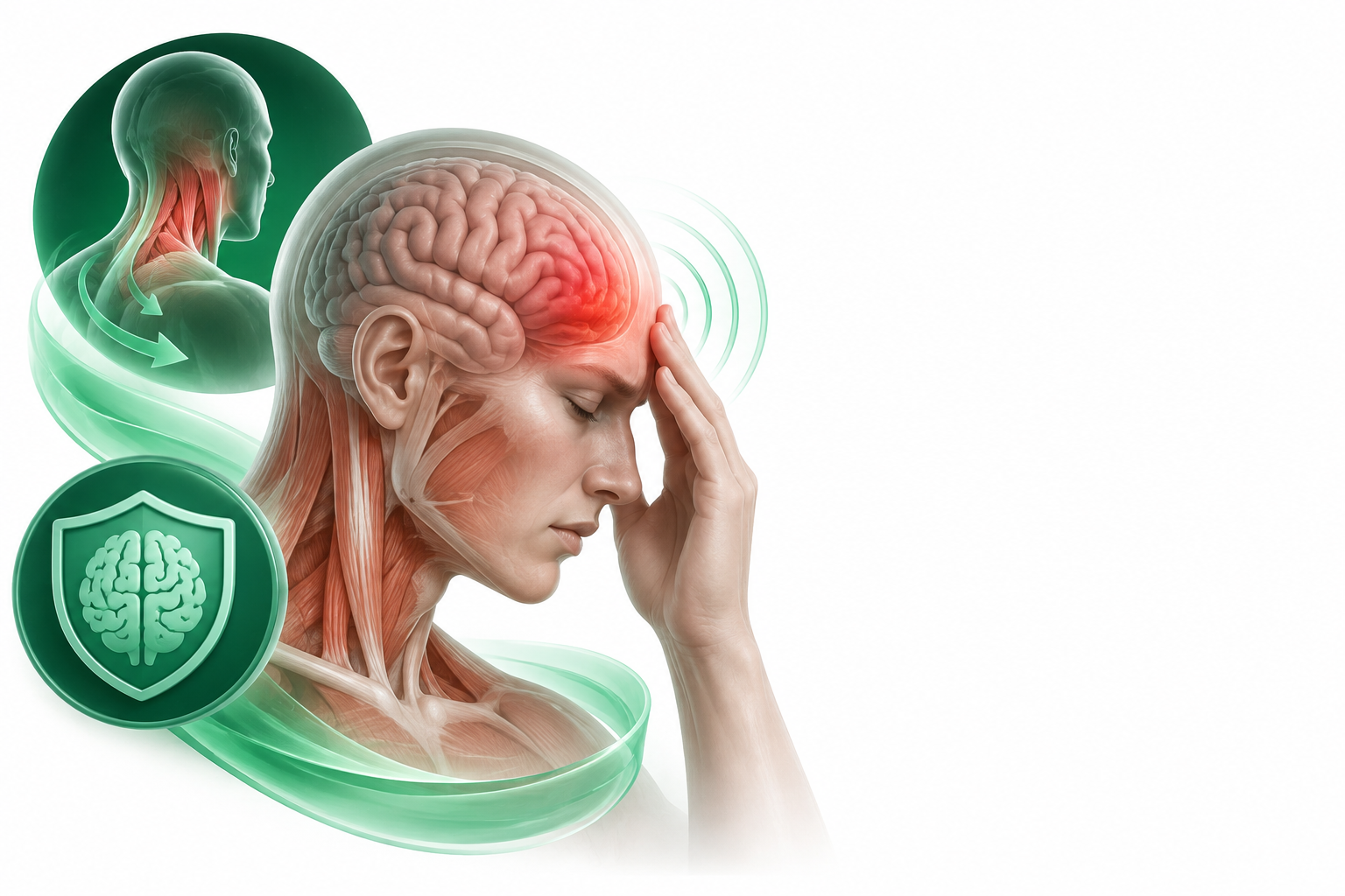 باراسيتامول، أورفيناندرين سيترات | Paracetamol, Orphenadrine Citrate — رسم توضيحي لفئة صداع التوتر