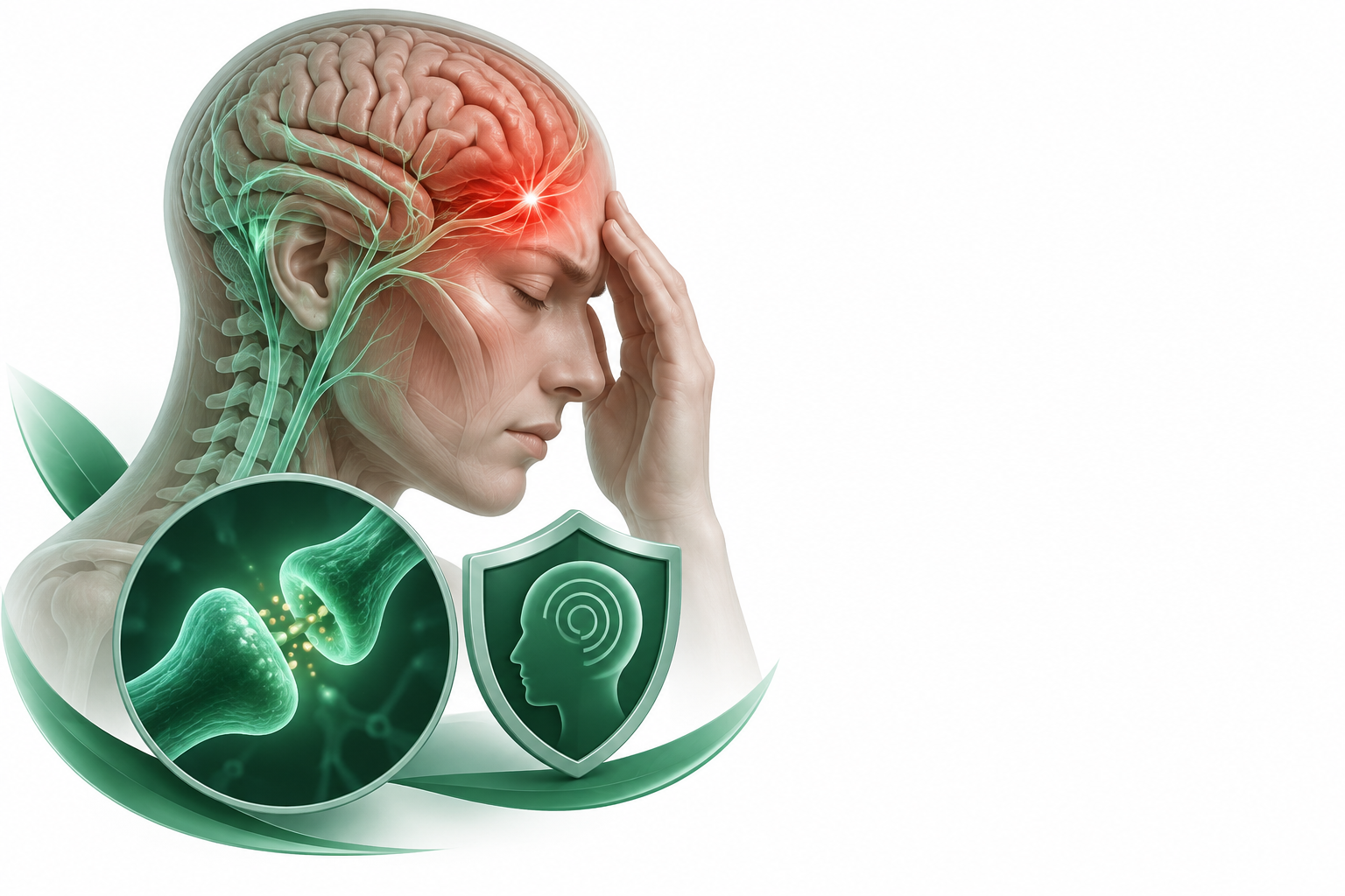 أسبرين، بوتالبيتال | Aspirin, Butalbital — رسم توضيحي لفئة صداع التوتر