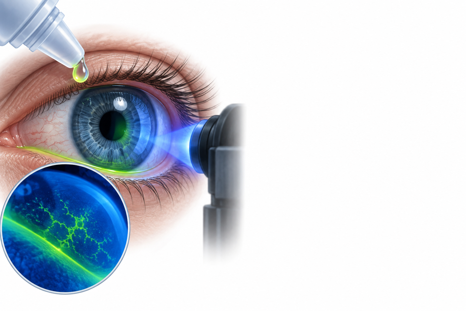 بينوكسينات، فلورسين عيني | Benoxinate, Fluorescein Ophthalmic — رسم توضيحي لفئة عامل مظهر للويحات