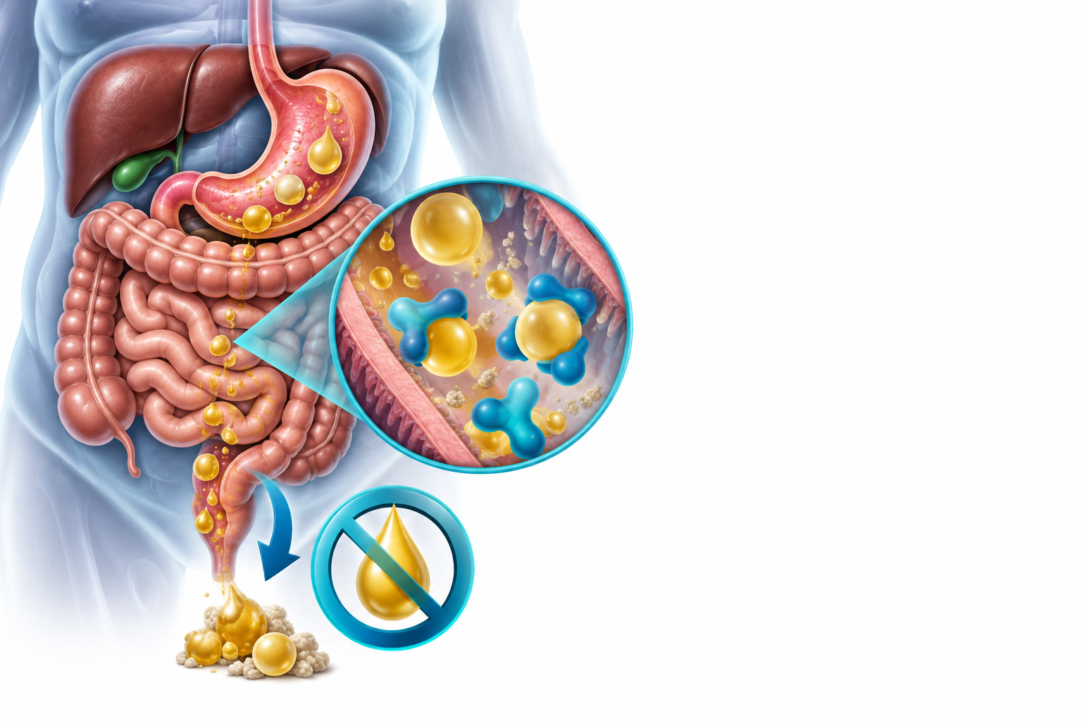 أورليستات | Orlistat — رسم توضيحي لفئة سمنة خارجية المنشأ