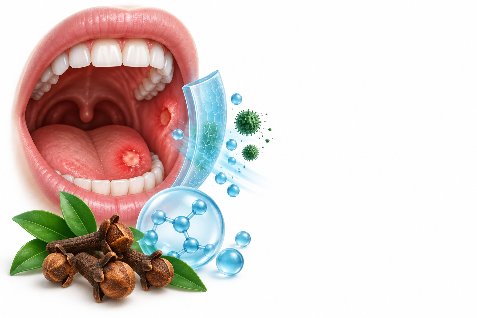 ليدوكايين | lidocaine (lignocaine) — رسم توضيحي لفئة التهاب الفم