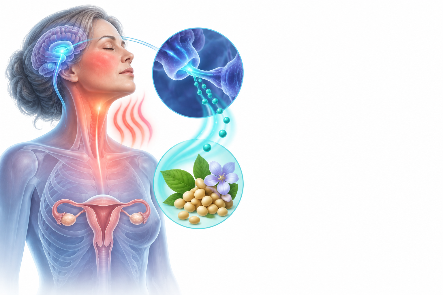 صويا أيزوفلافون | soya isoflavones — رسم توضيحي لفئة الهبات الساخنة