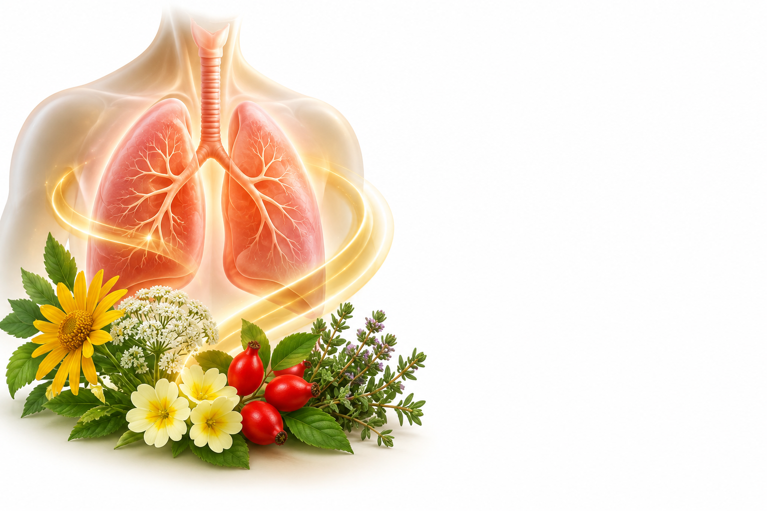 الغرندلية،يانسون،زهرة الربيع، نسرين،الزعتر | grindelia robusta, pimpinella anisum, primula, rosa canina, thymus vulgare — رسم توضيحي لفئة سعال جاف