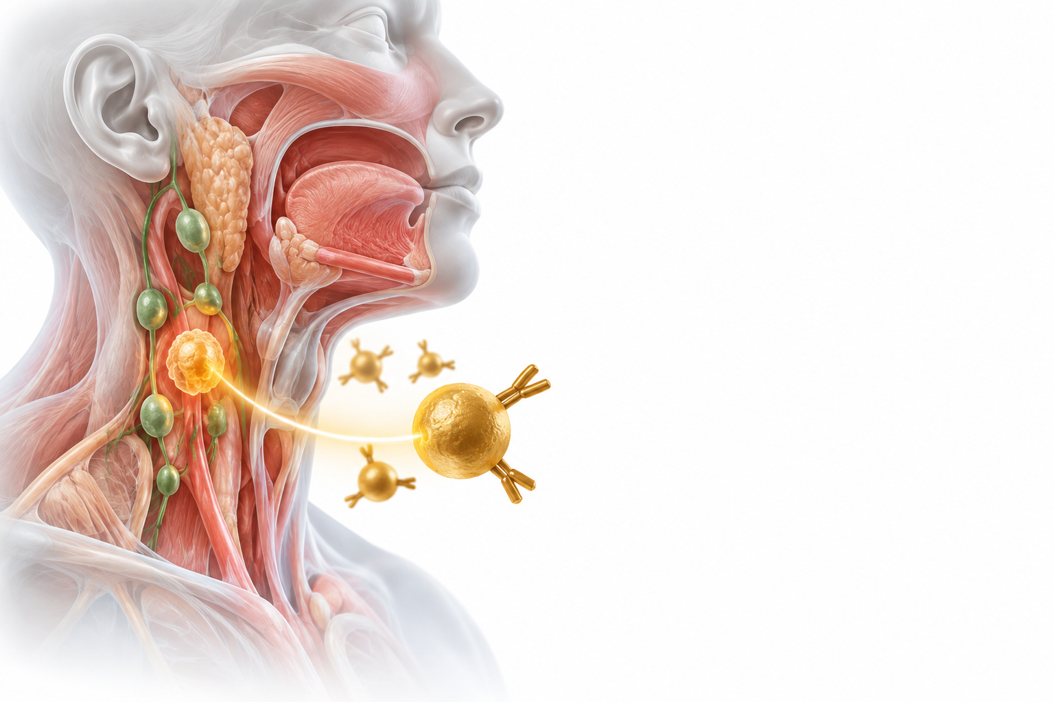 تيلمانوسيبت | Tilmanocept — رسم توضيحي لفئة سرطان الرأس والعنق
