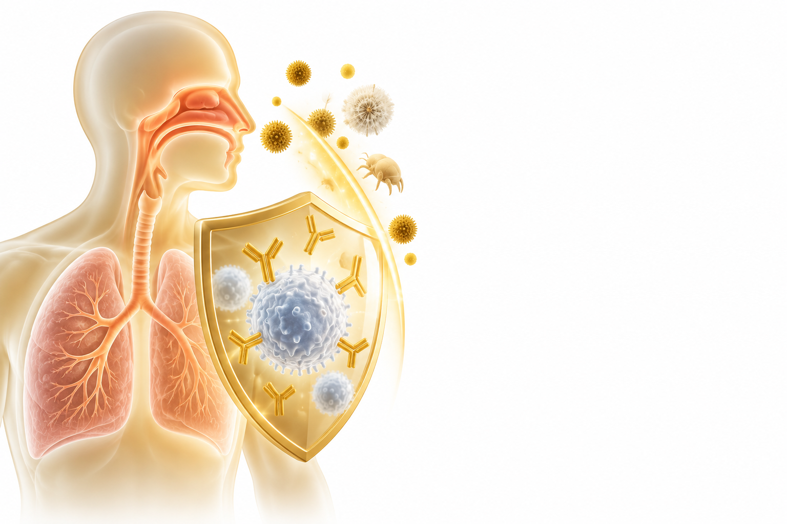 مستخلص مسببات الحساسية | Allergen Extract — رسم توضيحي لفئة استجابة مناعية