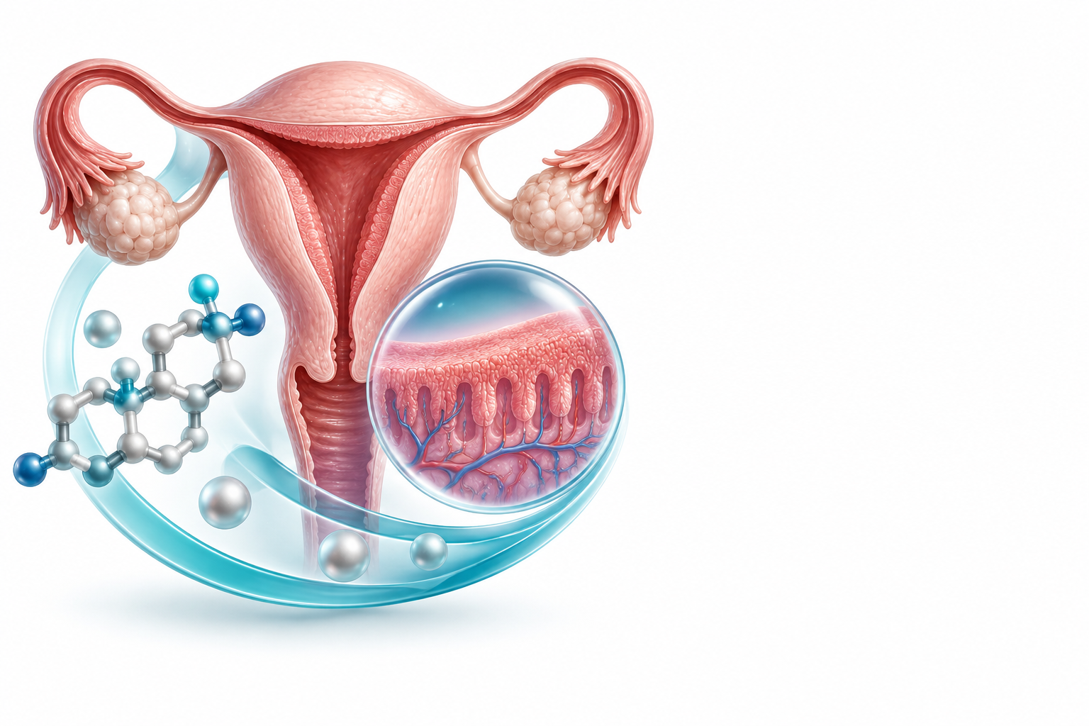 بروجستيرون | Progesterone — رسم توضيحي لفئة سن الياس
