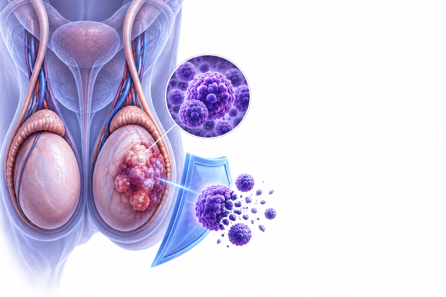 داكتينومايسين | Dactinomycin — رسم توضيحي لفئة سرطان الخصية