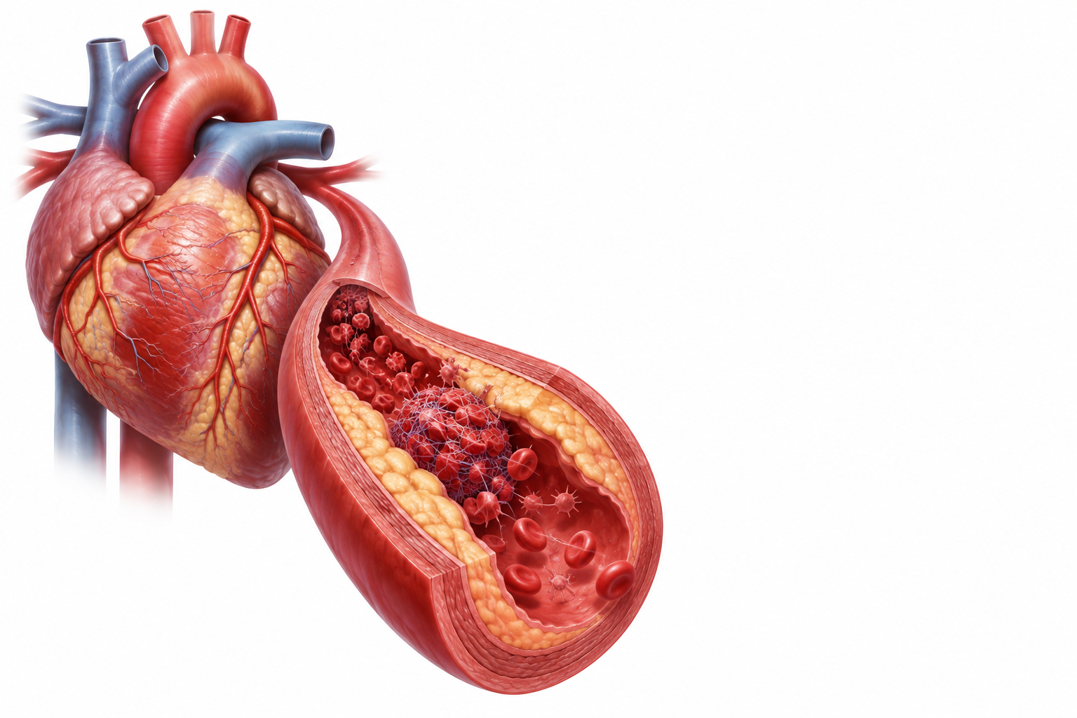 حمض الأسيتيل ساليساليك، كلوبيدوجريل. | Acetylsalicylic acid, clopidogrel — رسم توضيحي لفئة تصلب شريني