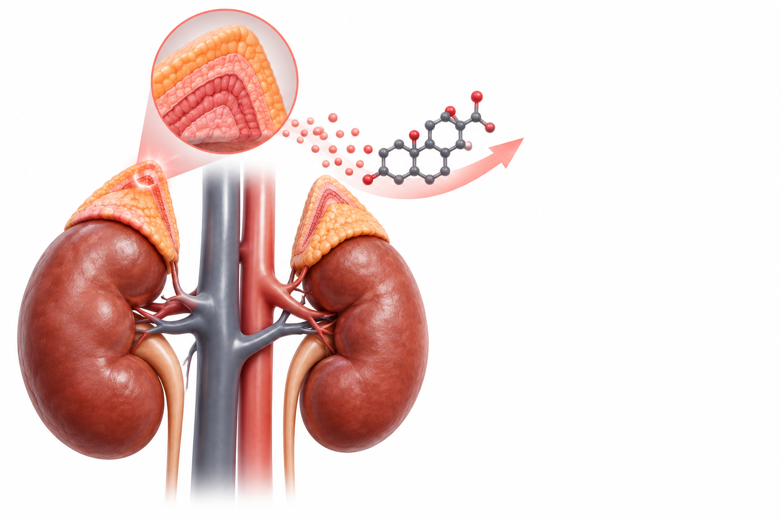 كورتيكوريلين | Corticorelin — رسم توضيحي لفئة قشر كظري