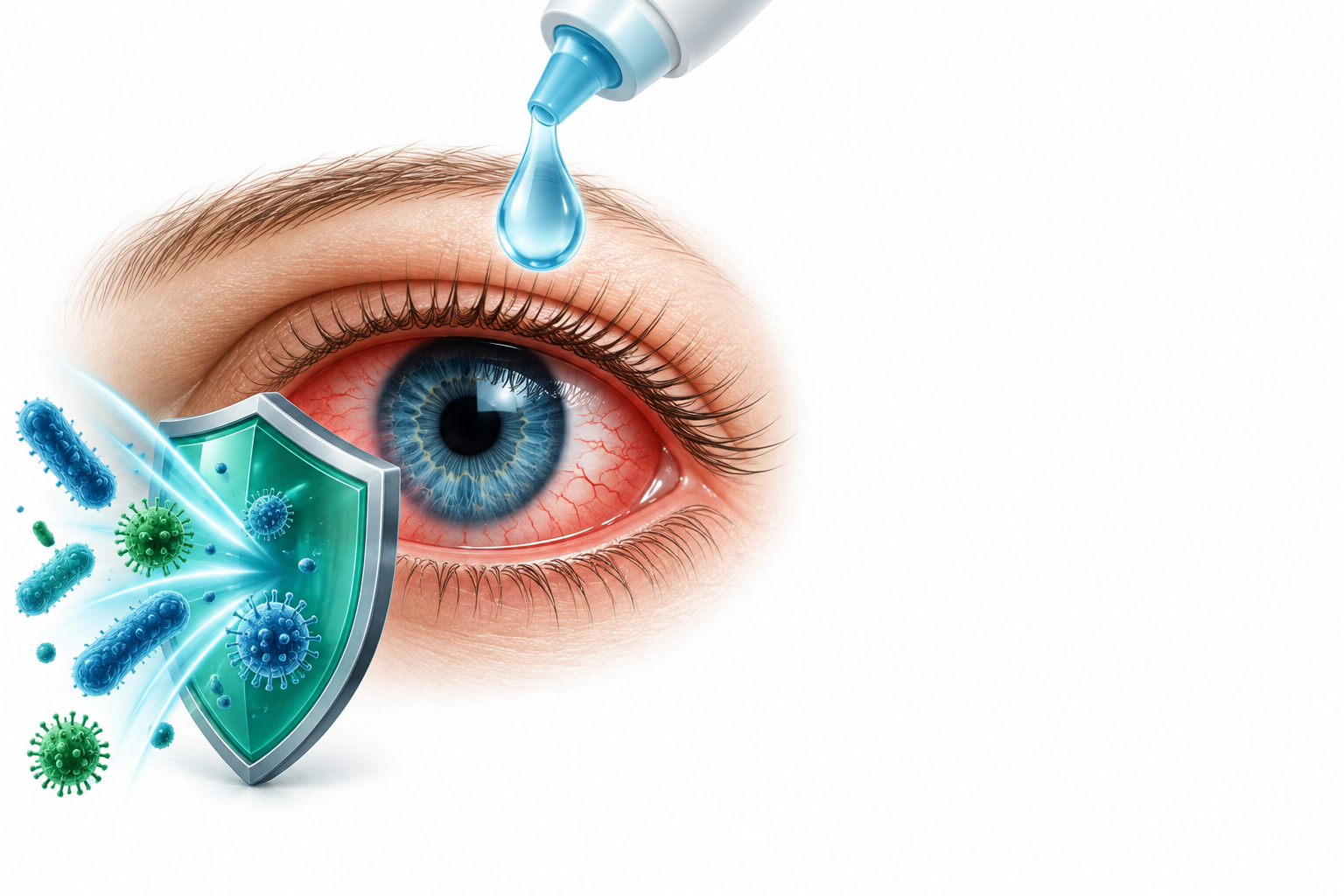 بوليمكسين -ب، نيومايسين، باسيتراسين | Polymyxin b sulphate, neomycin, bacitracin — رسم توضيحي لفئة التهاب العين