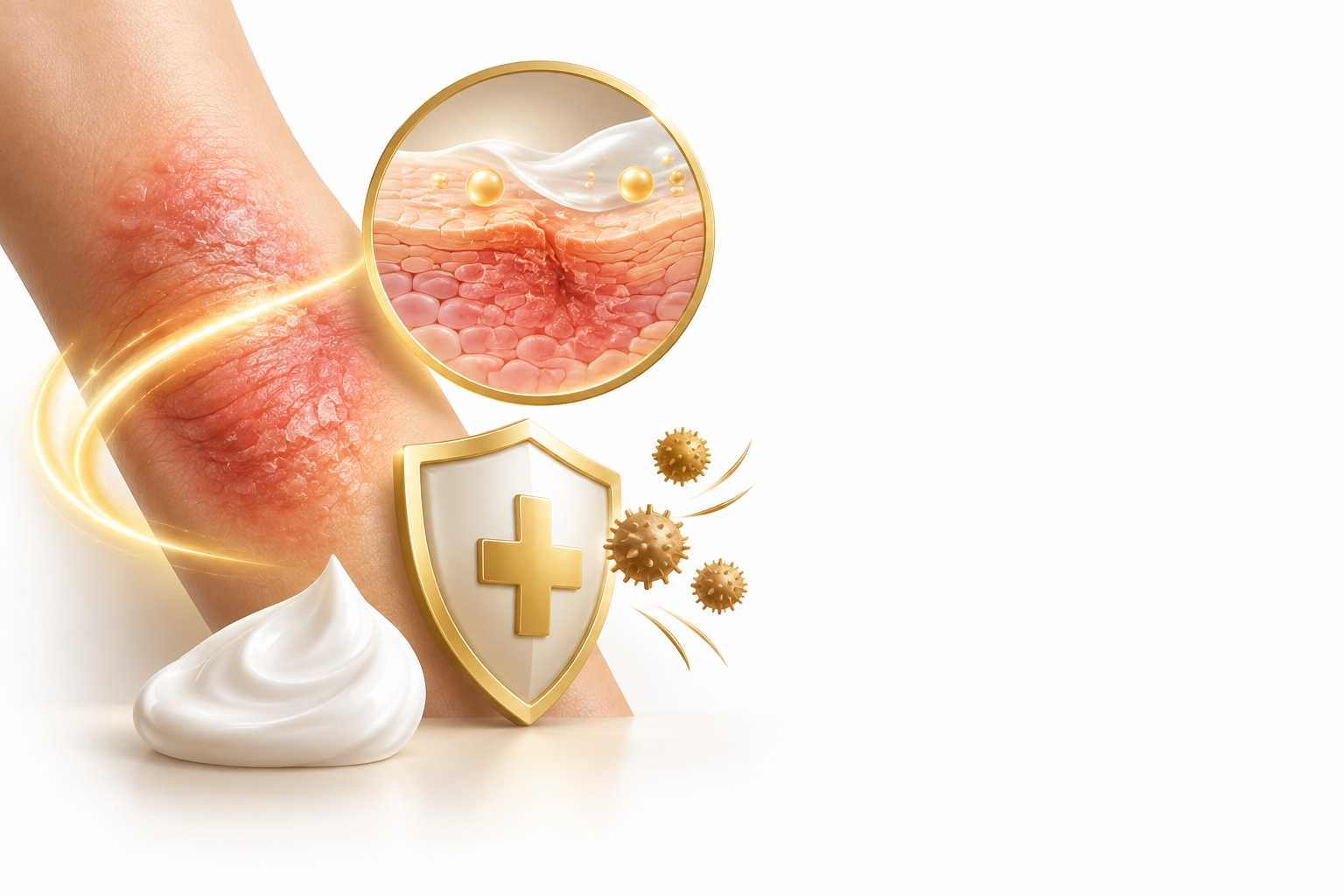 بيتاميثازون و حمض الفوسيديك | Betamethasone, Fusidic Acid — رسم توضيحي لفئة إكزيمة حساسية