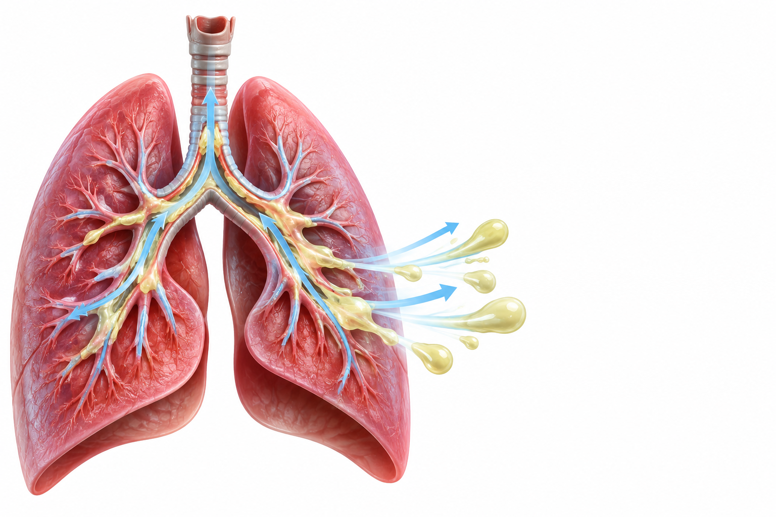 امينوفيلين، جوافينيسين | Aminophylline, Guaifenesin — رسم توضيحي لفئة يطرد البلغم