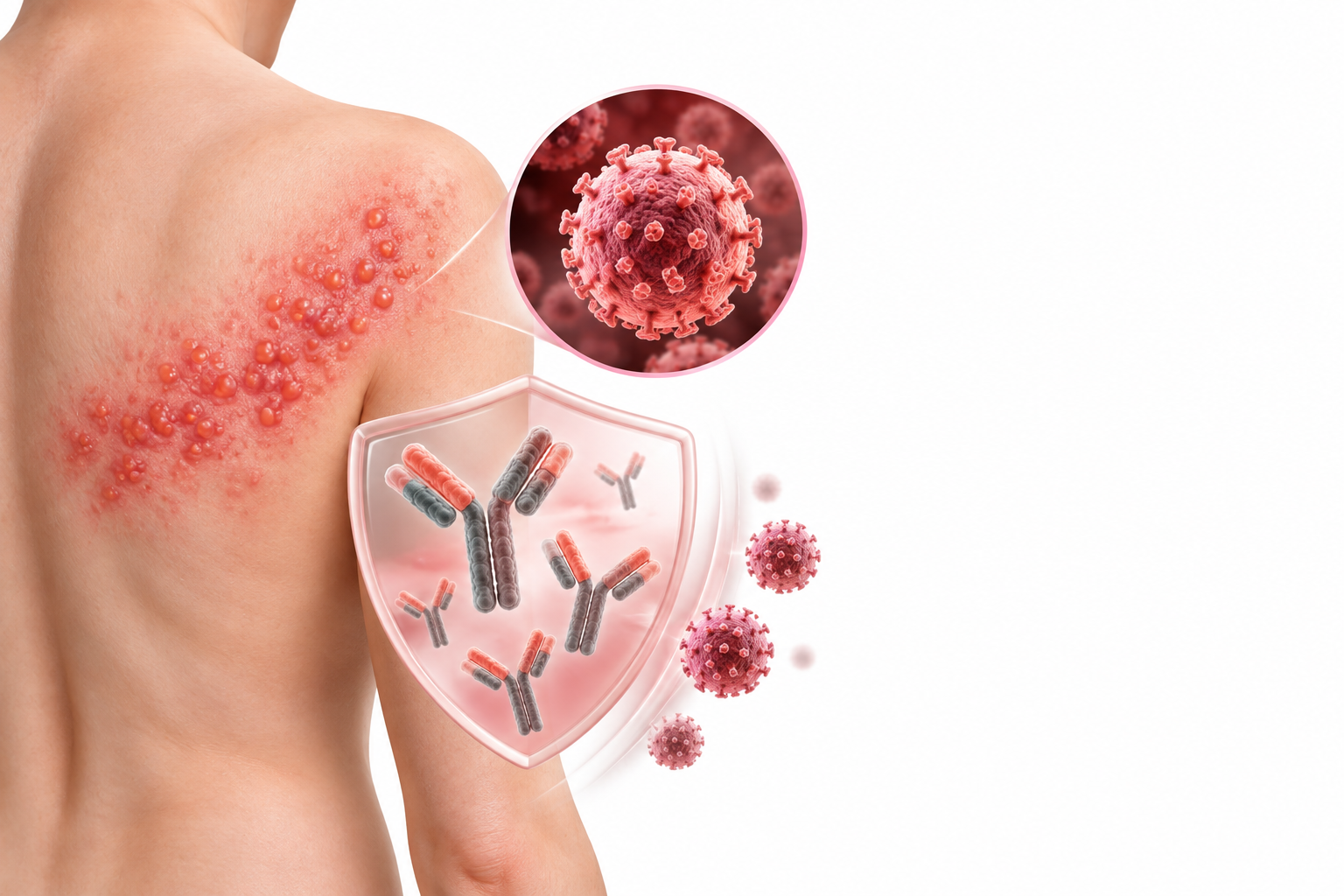 الحماق النطاقي الغلوبيولين المناعي | varicella zoster immune globulin — رسم توضيحي لفئة فيروس نطاقي حماقي