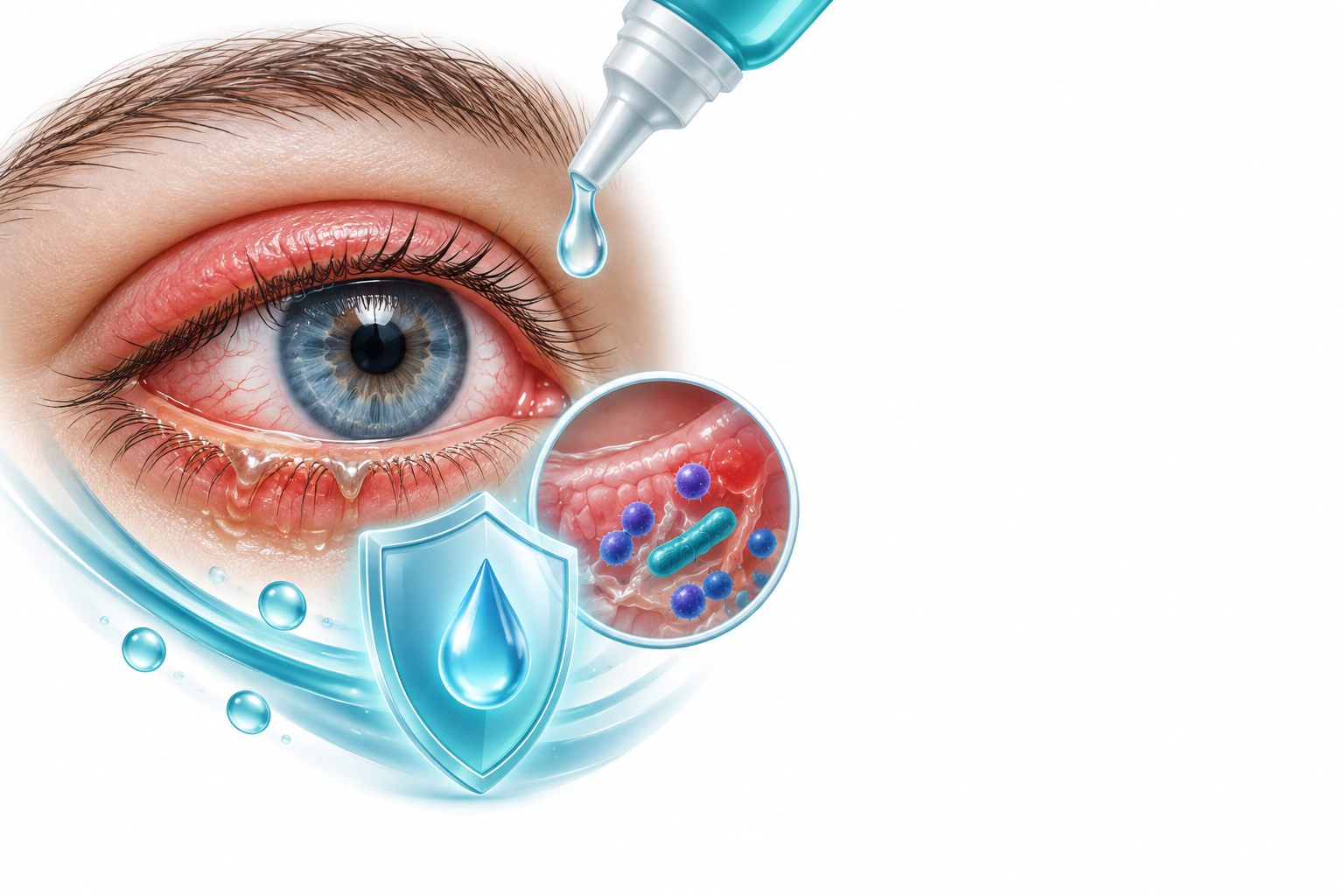 كبريتات جنتاميسين، تتريزولين هيدروكلورايد | Gentamicin (sulphate),Tetryzoline HCl — رسم توضيحي لفئة التهاب الجفن والملتحمة