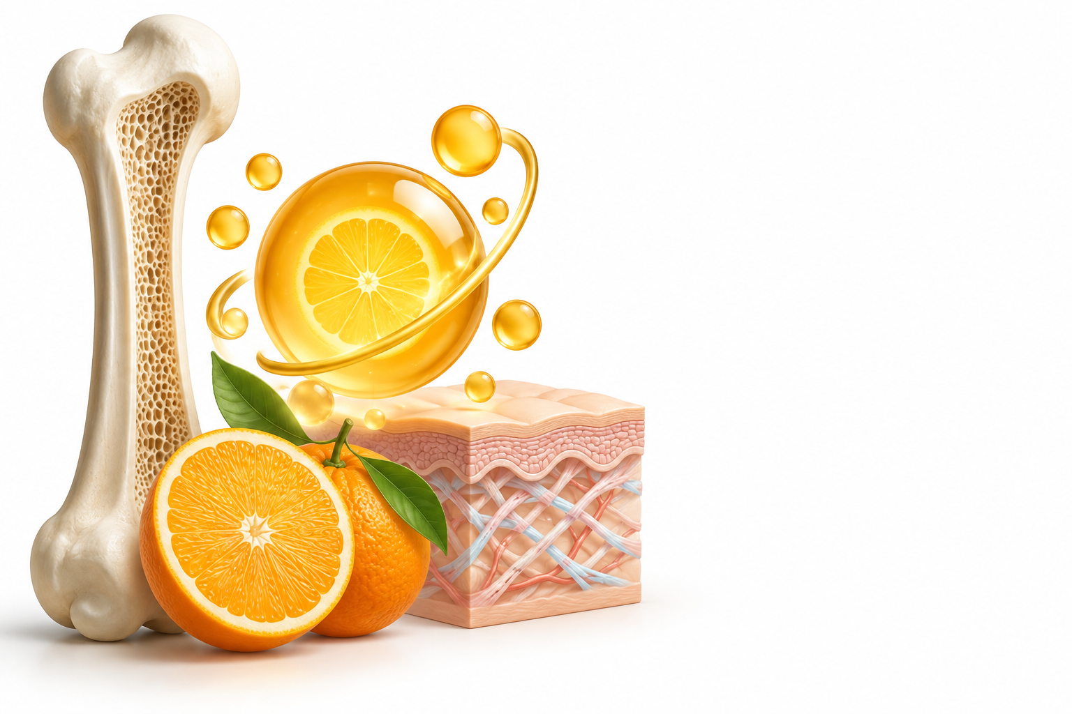 جلوكونات الكالسيوم اللاكتيت، حمض الاسكوربيك، كربونات الكالسيوم | Calcium lactogluconate, ascorbic acid (vitamin c), calcium carbonate — رسم توضيحي لفئة إسقربوط