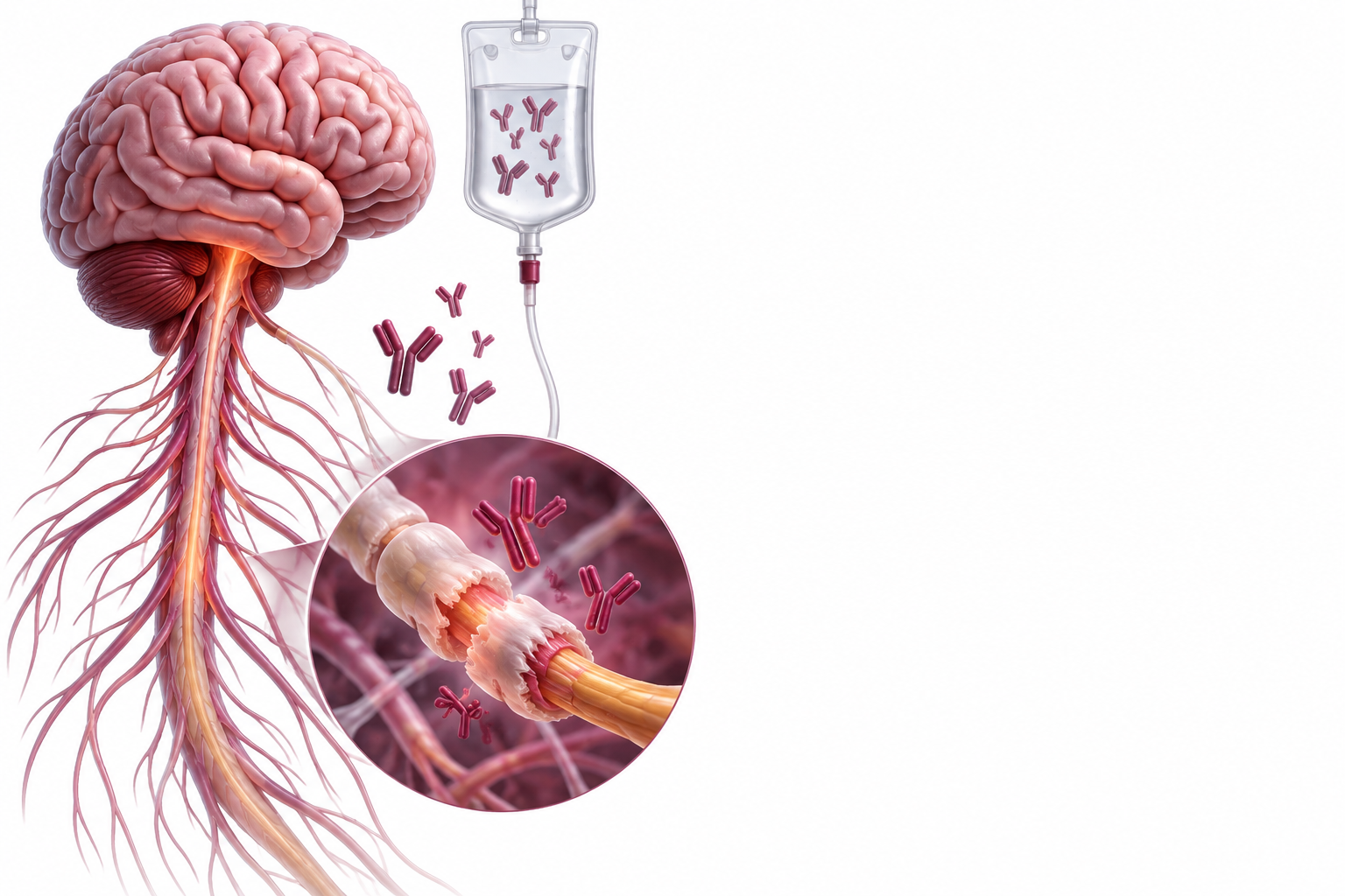 الغلوبيولين المناعي . | Immune Globulin — رسم توضيحي لفئة اعتلال عصبي