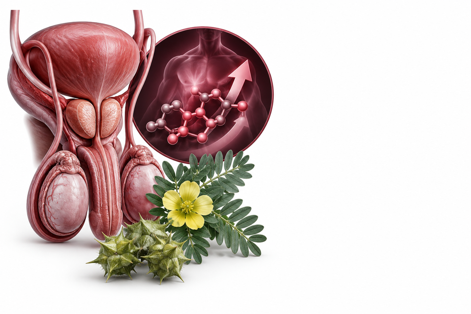 تريبولوس تيريستريس | tribulus terrestris — رسم توضيحي لفئة علاج هرموني