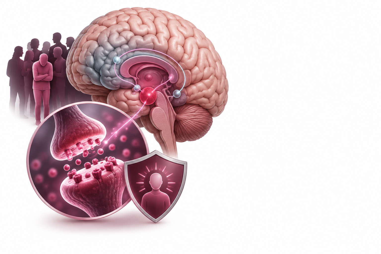 سيرترالين | Sertraline — رسم توضيحي لفئة اضطراب الرهاب الاجتماعي