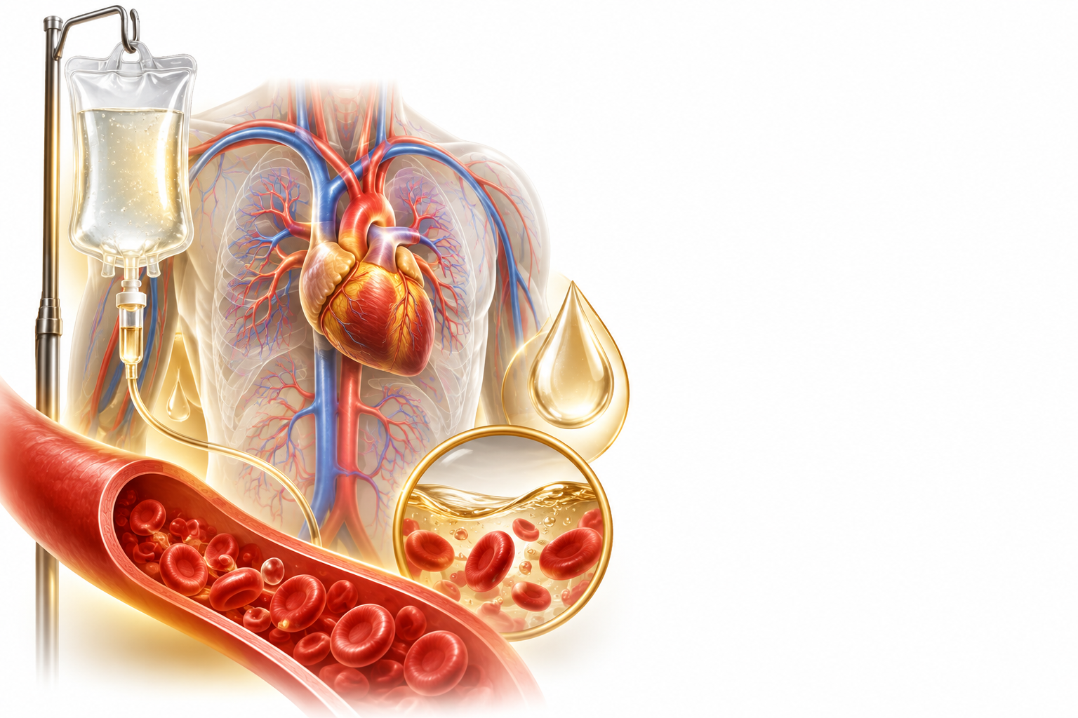 جلوكوز (ديكستروز)، كلوريد البوتاسيوم، كلوريد الصوديوم، لاكتات الصوديوم | glucose (dextrose), potassium chloride, sodium chloride, sodium lactate — رسم توضيحي لفئة نقص حجم الدم
