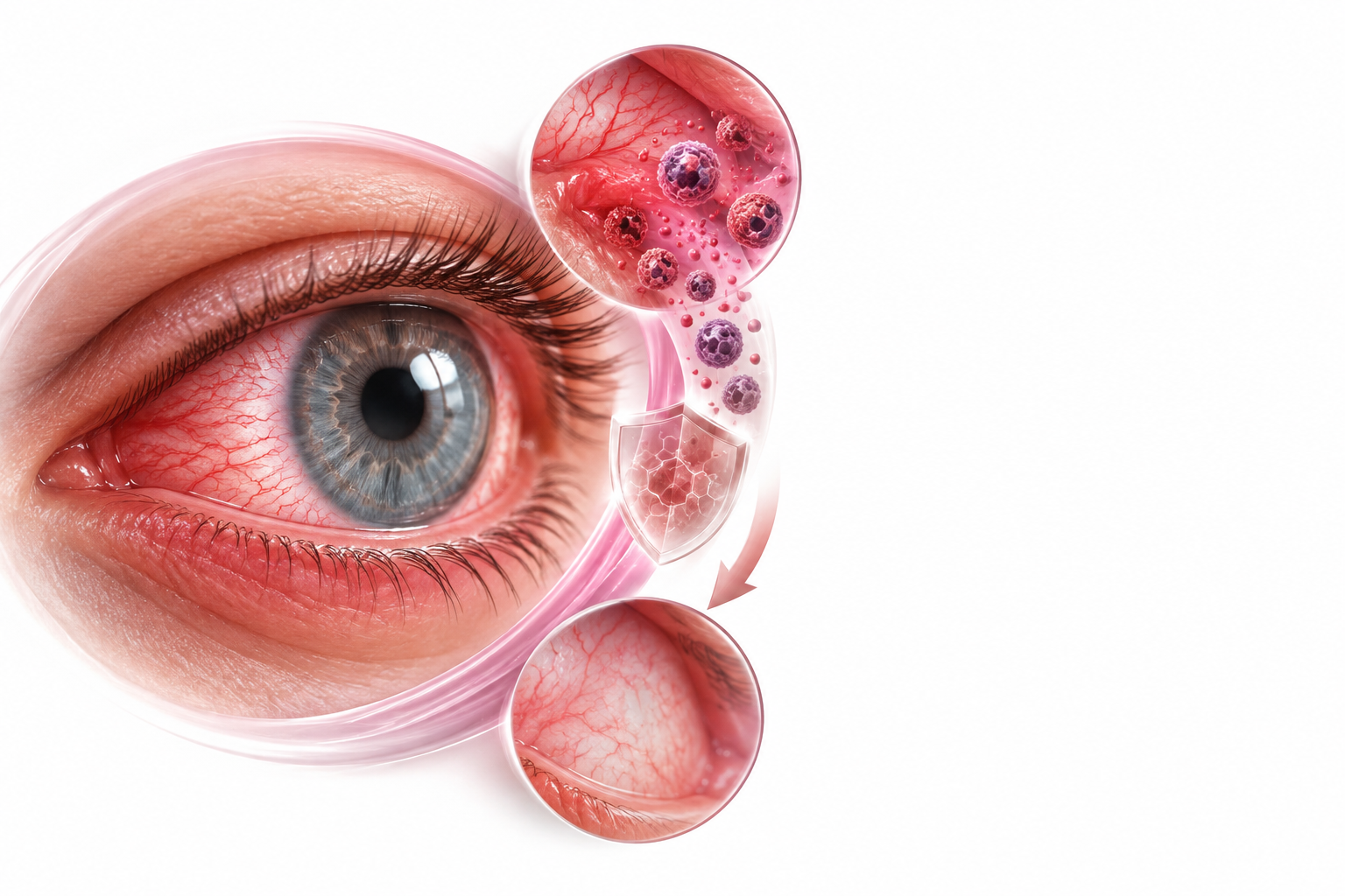 ديكساميثازون | Dexamethasone — رسم توضيحي لفئة رمد تعاطفي