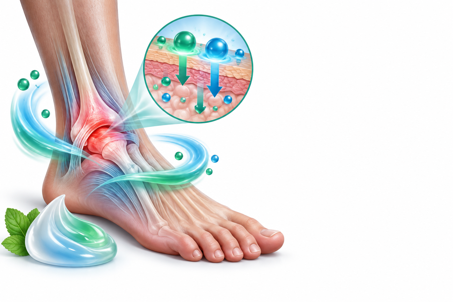 كافور، ليدوكايين، ميثيل ساليسيلات موضعي | Camphor, Lidocaine, Methyl Salicylate Topical — رسم توضيحي لفئة التواء