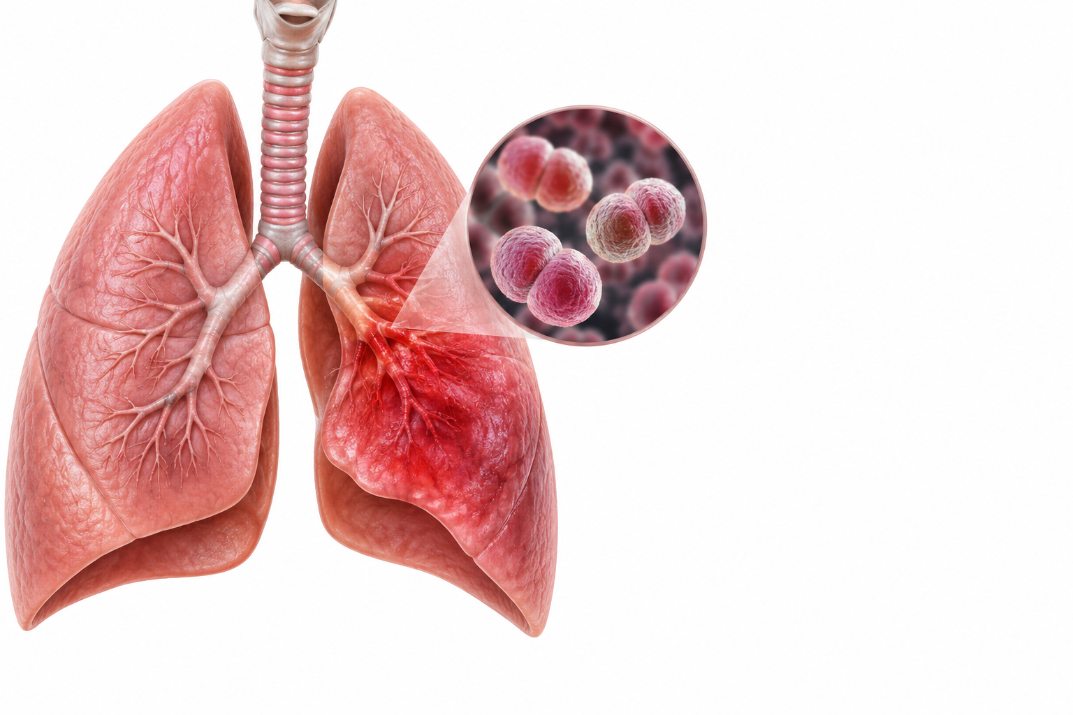 لقاح المكورة الرئوية متعدد السكاريد . | Polysaccharide of streptococcus pneumoniae — رسم توضيحي لفئة ذات الرئة بالمكورات الرئوية
