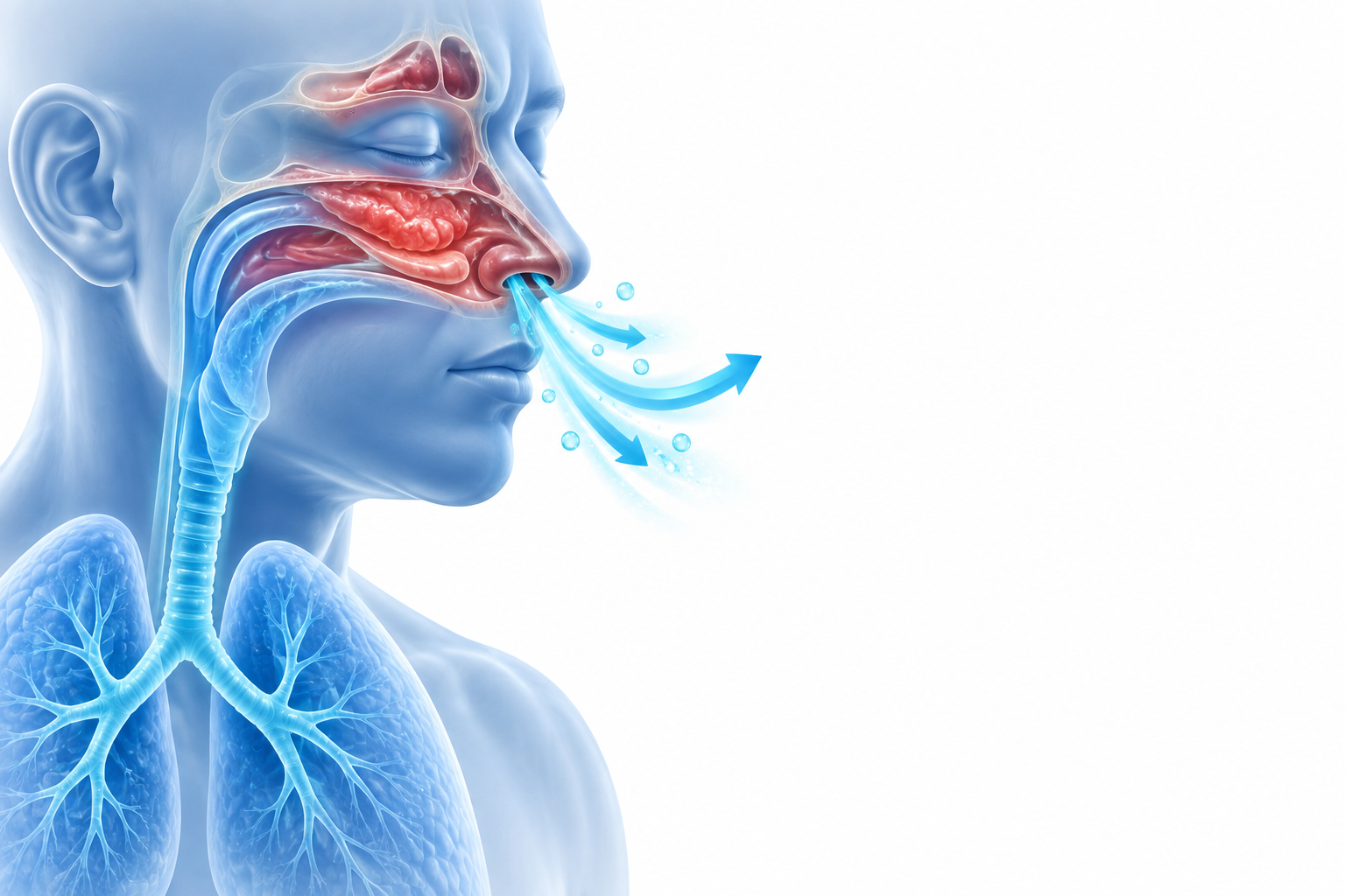 الباراسيتامول ، كلورفينيرامين والسودوإيفيدرين | Paracetamol, Chlorpheniramine, Pseudoephedrine — رسم توضيحي لفئة احتقان ناشط