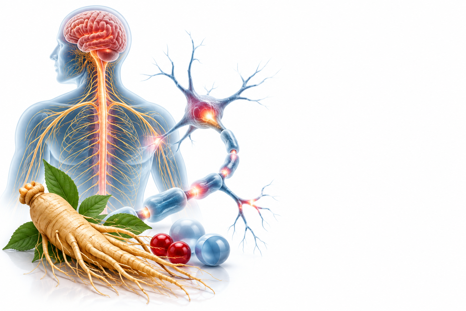 مستخلص الجينسينغ، الثيامين (فيتامين ب 1)، بيريدوكسين (فيتامين ب6) | Ginseng extract, thiamine, pyridoxine — رسم توضيحي لفئة فيتامين ب1