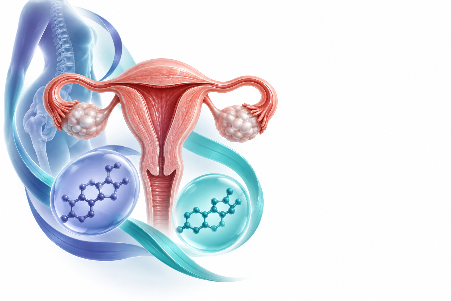 استرادايول، بروجسترون | estradiol/progesterone — رسم توضيحي لفئة انقطاع الدورة الشهرية