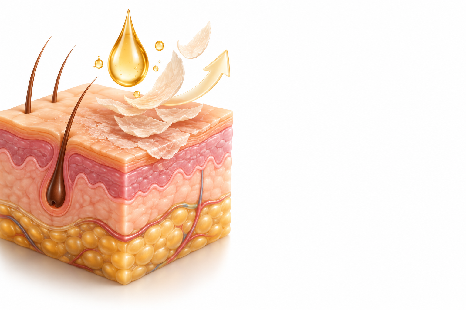 حمض السالساليك | Salicylic Acid — رسم توضيحي لفئة سماك