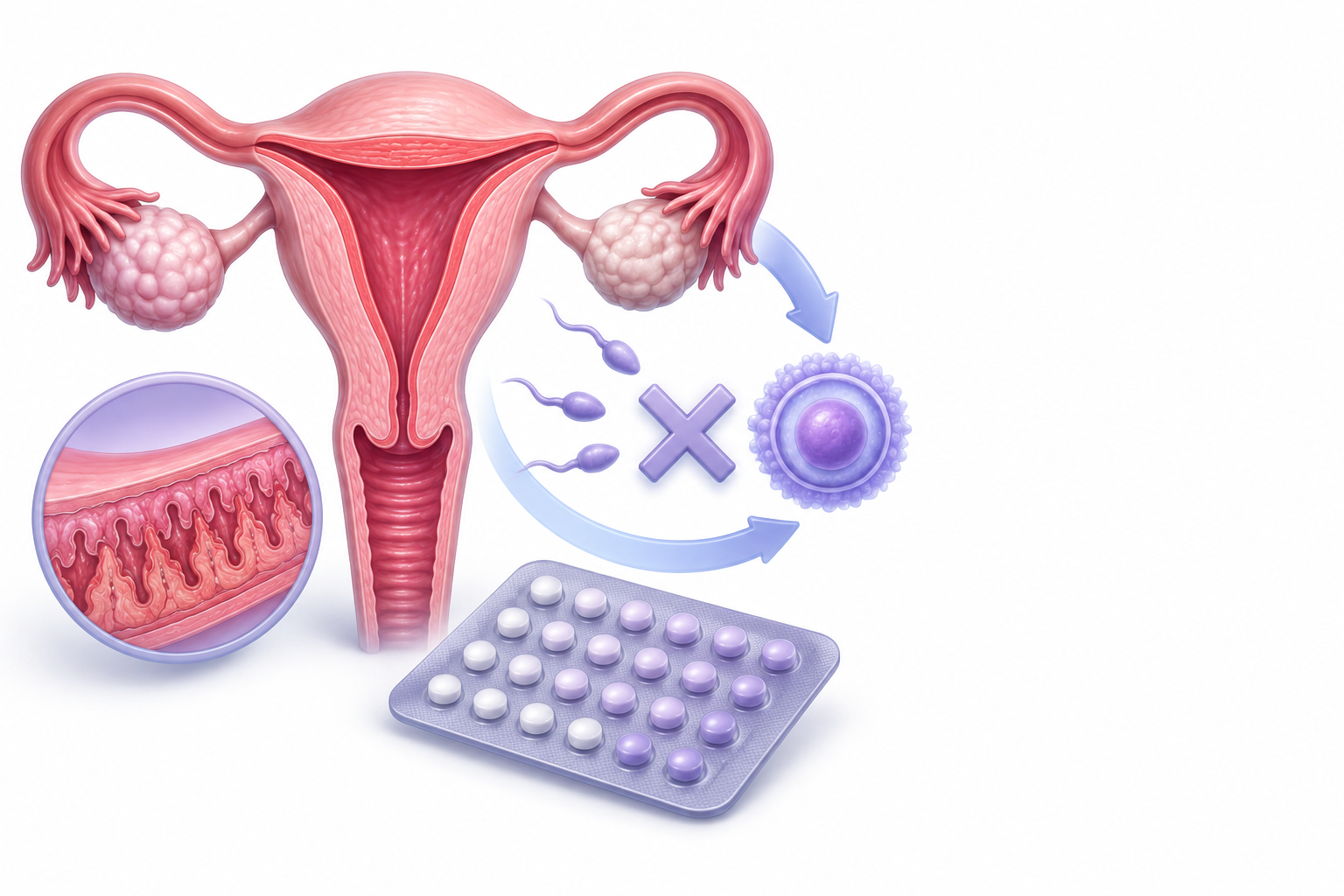 ليفونورجيستريل و نوريثيستيرون | Levonorgestrel And Norethisterone — رسم توضيحي لفئة منع الحمل