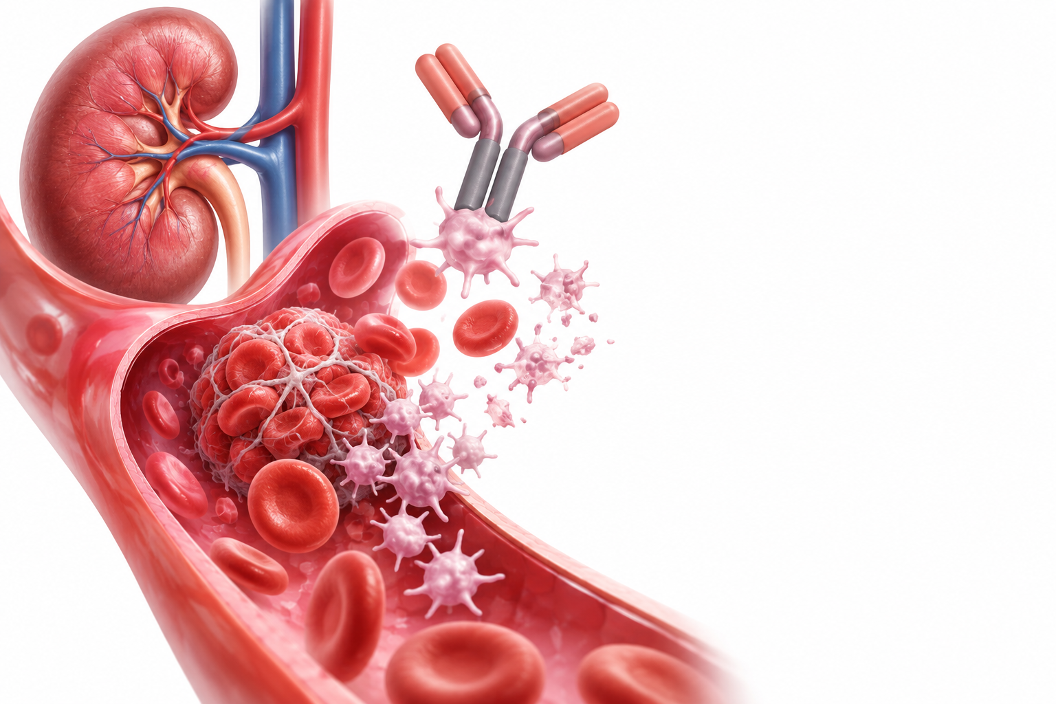 الغلوبولين المناعي Igg متعدد التكافؤ . | Immunoglobulin Human, IgG ,Polyvalent — رسم توضيحي لفئة فرفرية قليلة الصفيحات الخثارية