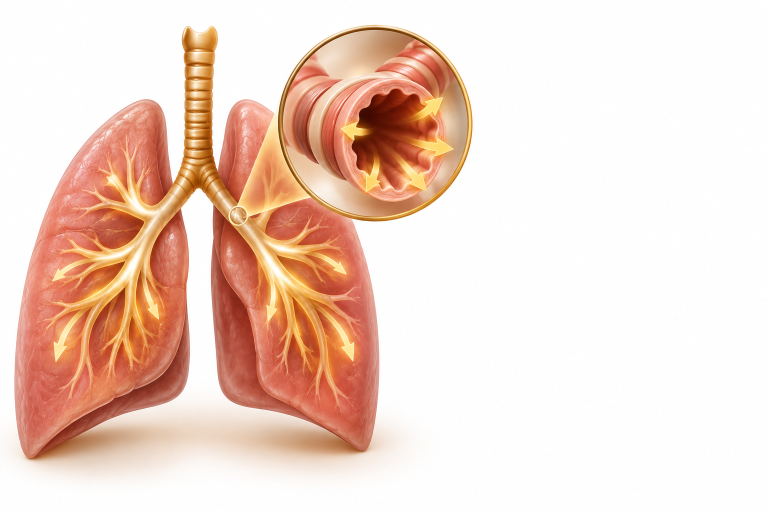 امينوفيلين، اموباربيتال، الايفيدرين | Aminophylline, Amobarbital, Ephedrine — رسم توضيحي لفئة موسع القصبات