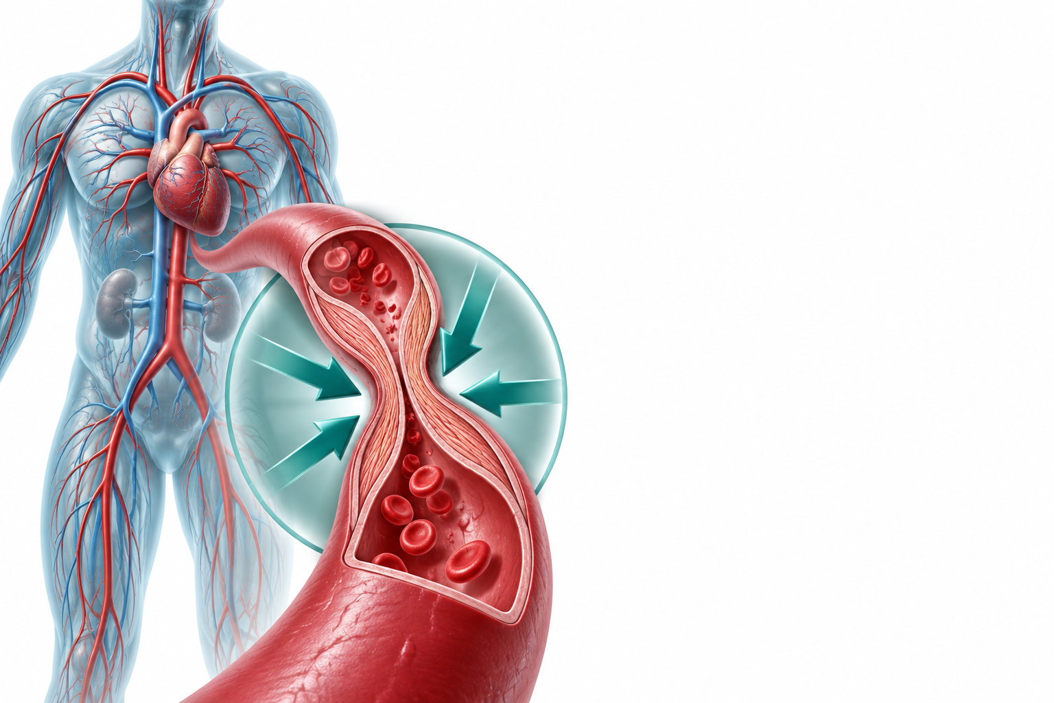 سيكلانديلات | Cyclandelate — رسم توضيحي لفئة تضيق الأوعية