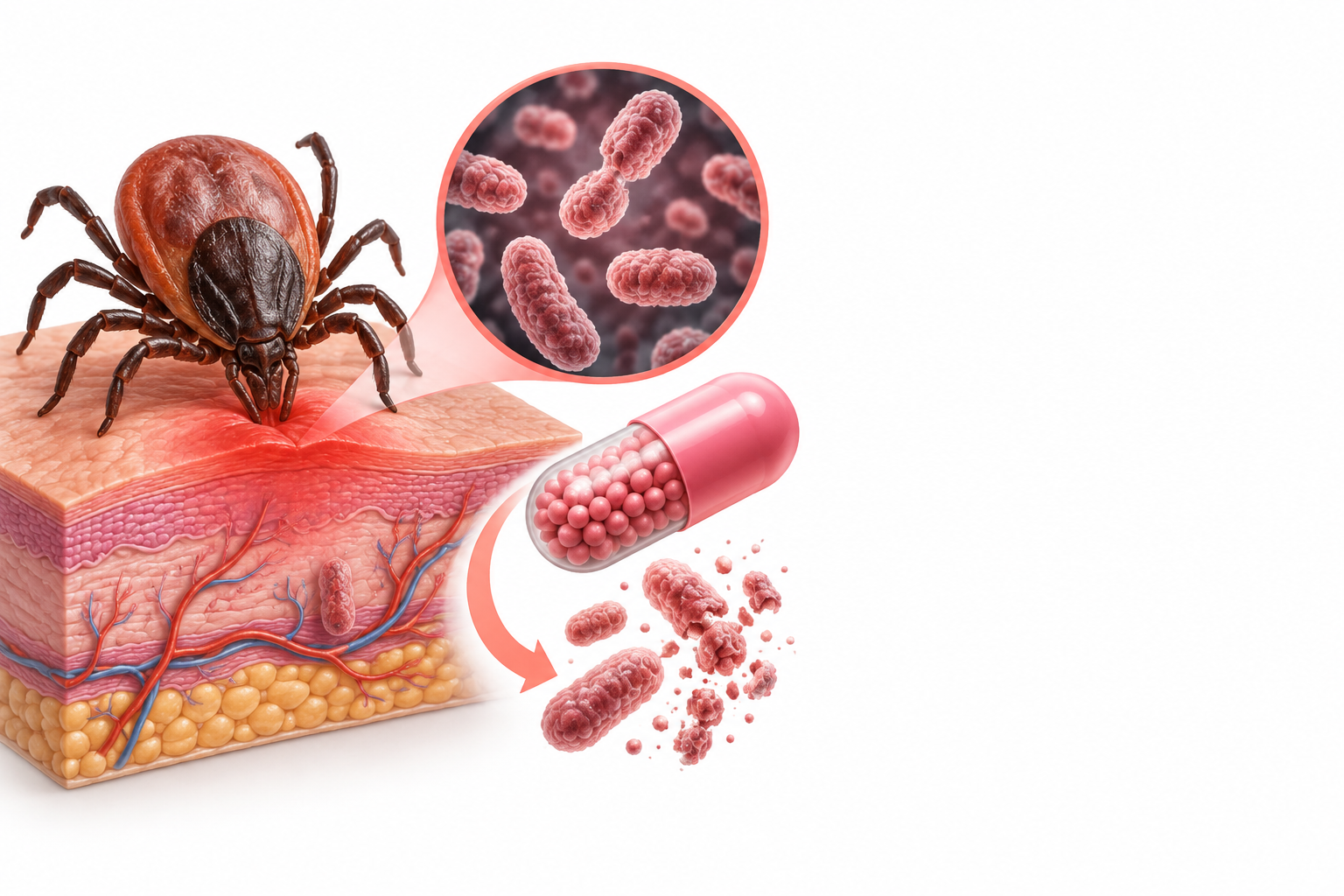 دوكسي سيكلين | Doxycycline — رسم توضيحي لفئة ريكتسية