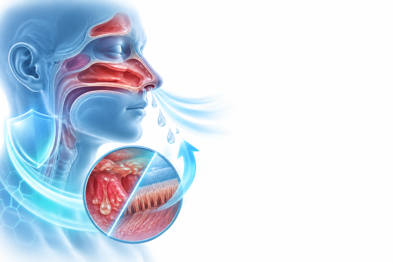 تريبروليدين , سودوإفيدرين , باراسيتامول | Triprolidine, Pseudoephedrine, Paracetamol — رسم توضيحي لفئة سيلان الأنف